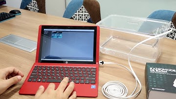 RADIONODE USB TEMP/RH SENSOR UA10 Demo Video