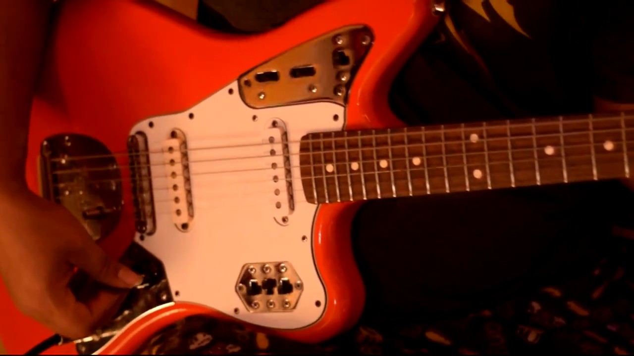 Fender Jaguar (custom orange) YouTube