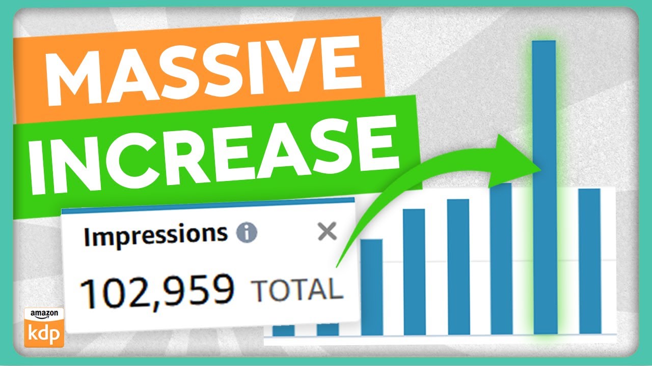Low or NO IMPRESSIONS Amazon KDP Ads FIXED! (The Simple Strategy to Fix Your Impressions)