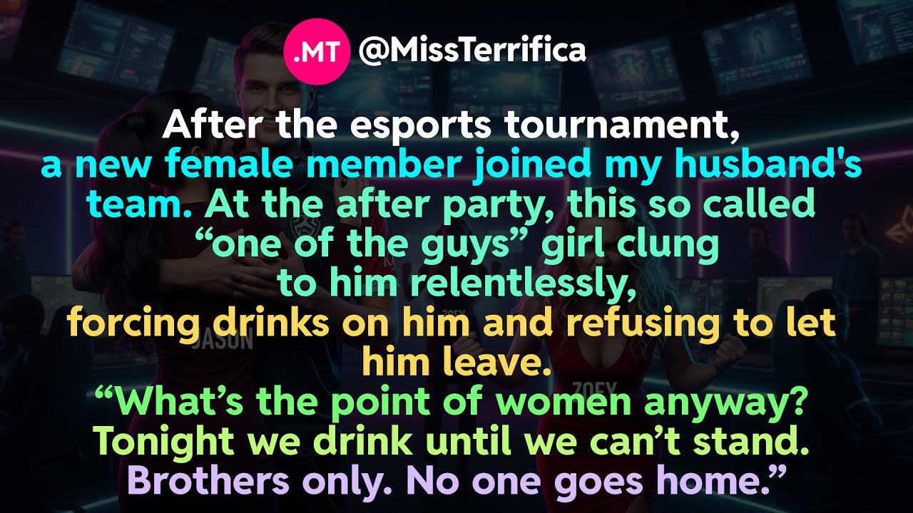 After the esports tournament, a new female member joined my husband's team...