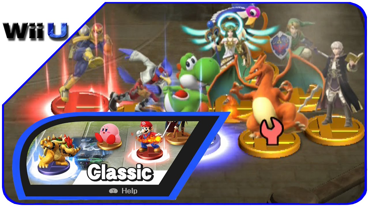 Super Smash Bros. for Wii U - Classic Mode - YouTube