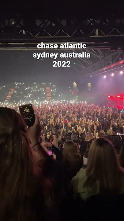 chase atlantic concert cold nights tour sydney Australia 2022 at the hordern pavillion