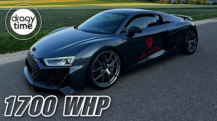 1700 WHP Audi R8 V10 TWIN TURBO | Street Pass from 100-200 Km/h & 60-130 mph