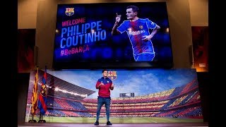 Its a dream come true to be at Barcelona | Philippe Coutinho Words