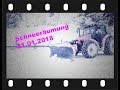 ❄️Winterdienst extrem❄️ 21.01.2018   🚜MF SOUND!🚜