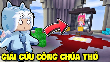 GIẢI CỨU CÔNG CHÚA THỎ | MEOWPEO THỬ THÁCH PARKOUR KHÁM PHÁ LÂU ĐÀI KHỔNG LỒ TRONG MINI WORLD