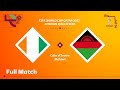 Côte d'Ivoire v Malawi | FIFA World Cup Qatar 2022 Qualifier | Full Match