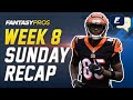 Week 8 Rapid Reaction + Takeaways LIVE with Dan Harris and Mike Tagliere (2020 Fantasy Football)