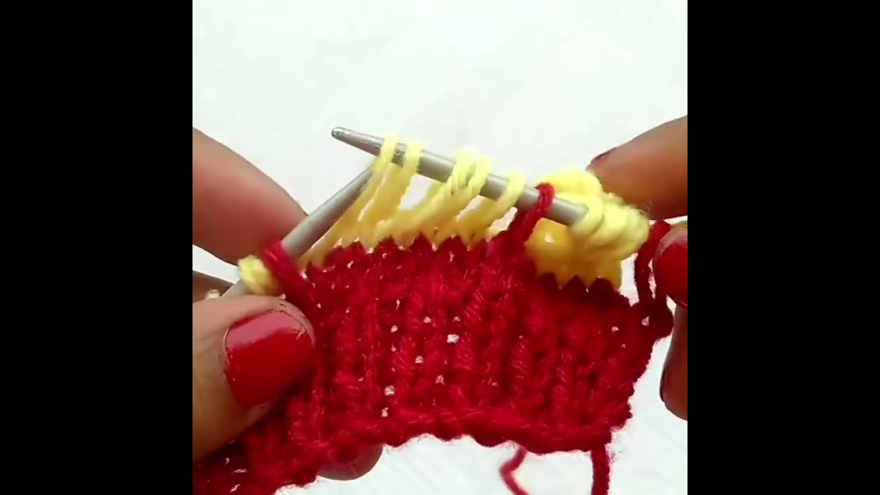 New Two Colour Sweater Design 2026 | आसान दो रंग बुनाई पैटर्न Step by Step