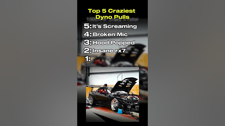 Top 5 Craziest Dyno Pulls