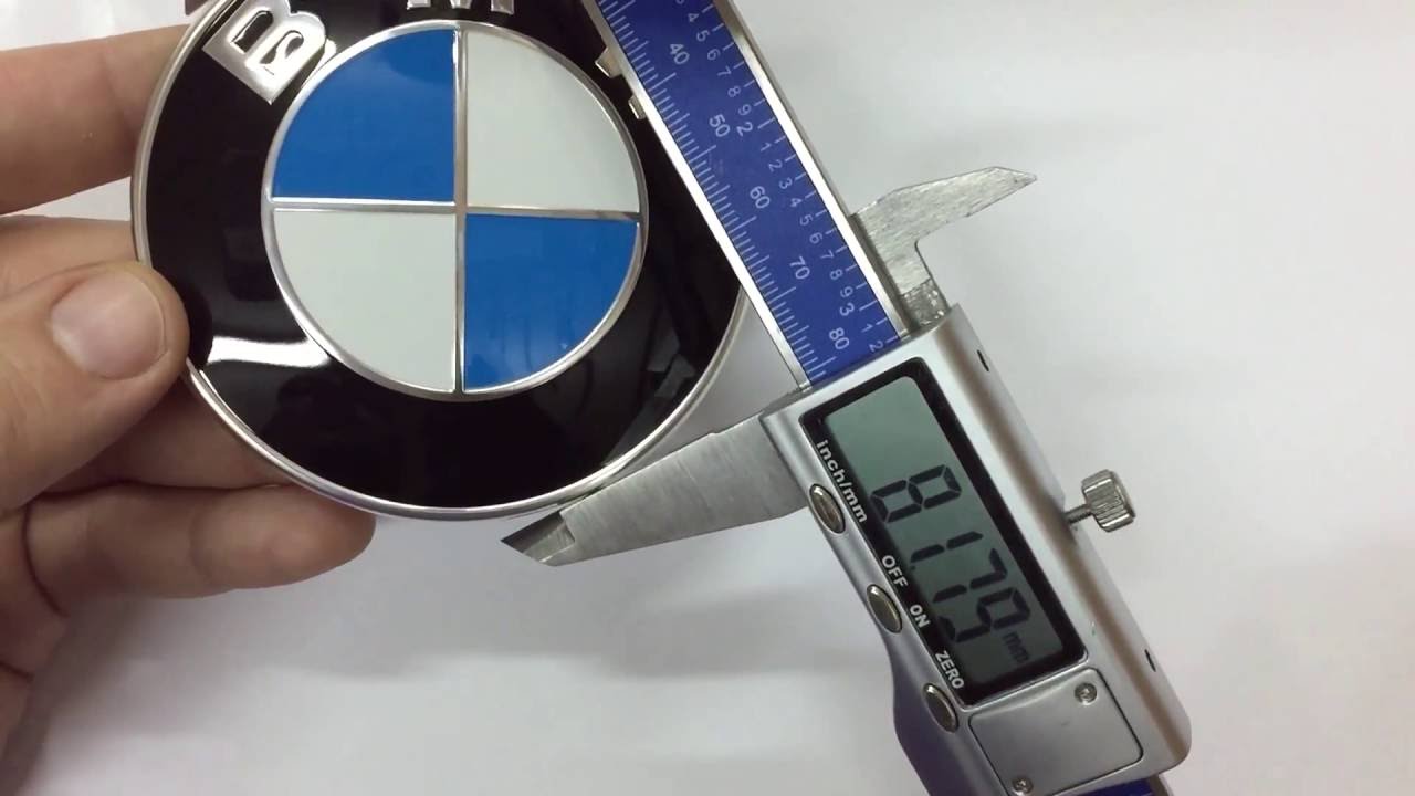 Эмблема BMW Оригинальная 51148132375 - YouTube
