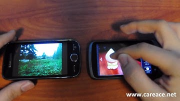 Nexus One vs. Samsung Omnia II: Camera Applications Comparison