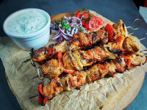 Pork souvlaki recipe