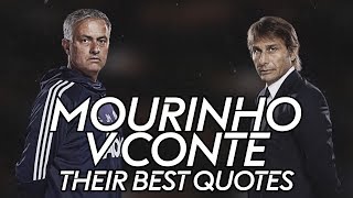 Mourinho vs Conte | The best quotes from their rivalry!