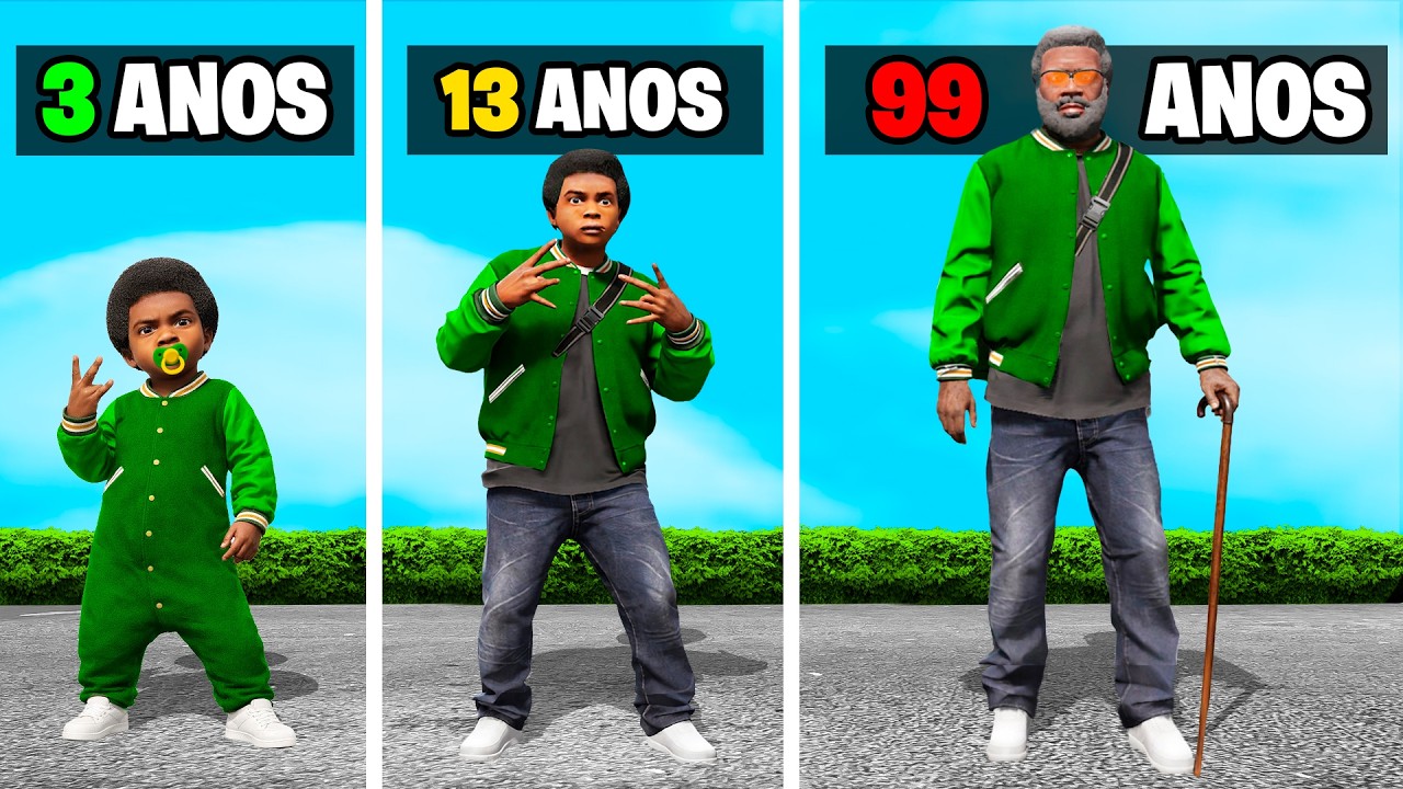 SOBREVIVENDO 103 ANOS NA GANGUE DO GTA 5