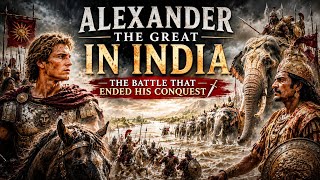 Alexander the Great in India 🇮🇳⚔️ | The Battle That Ended His Conquest