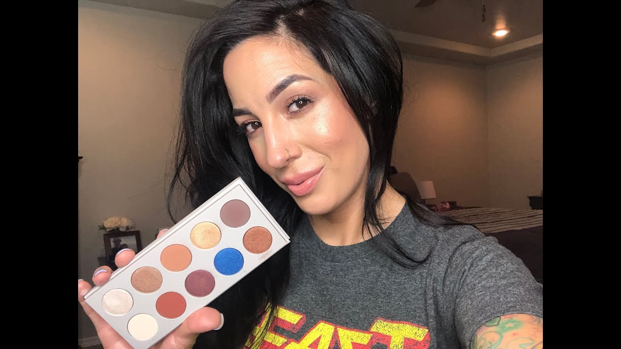 Get Ready With Me| KKW X MARIO Palette| Simple Bronzy Tutorial - YouTube Jessica Grace