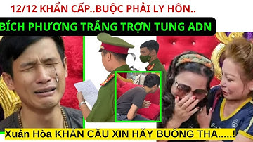 Khẩn cấp LÊN ĐỒN Xuân Hòa Lên Tiếng ADN con Cẩm Tiên sau Livestream.. cầu xin BíCh Phương 1 việc