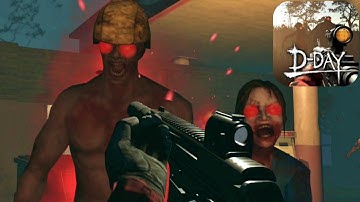 Zombie Hunter D-Day Part 8 - BONUS EXPERIENCE Android Gameplay Walkthrough NEW GAME 2020