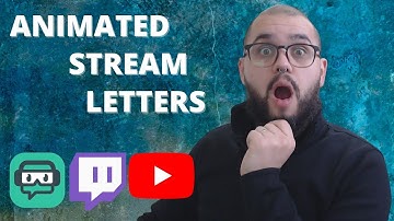 HOW TO ADD ANIMATED FONT WHILE STREAMING