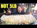 This 5lb burrito challenge is much bigger than advertised joel hansen