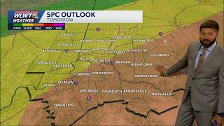 Timeline: When strong storms impact Tuesday across Greater Cincinnati