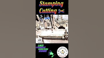 Automatic Stamping 📜 Paper Cutting✂️  💯 @இயந்திரவியல்