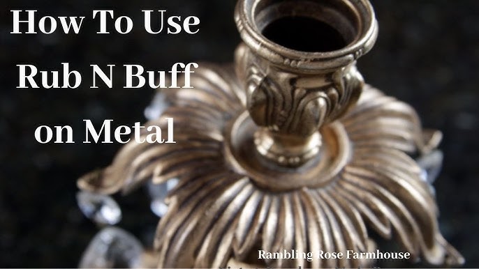 Rub-n-Buff on hardware - My Repurposed Life®