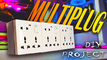 How to make a multiplug at home || MK Socket Connection || মাল্টি সকেট কানেকশন এম কে সকেট কানেকশন