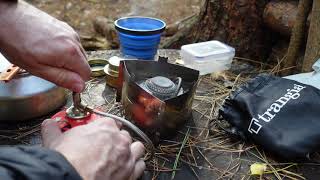 Trangia Triangle- An Ultralight Hiking Stove