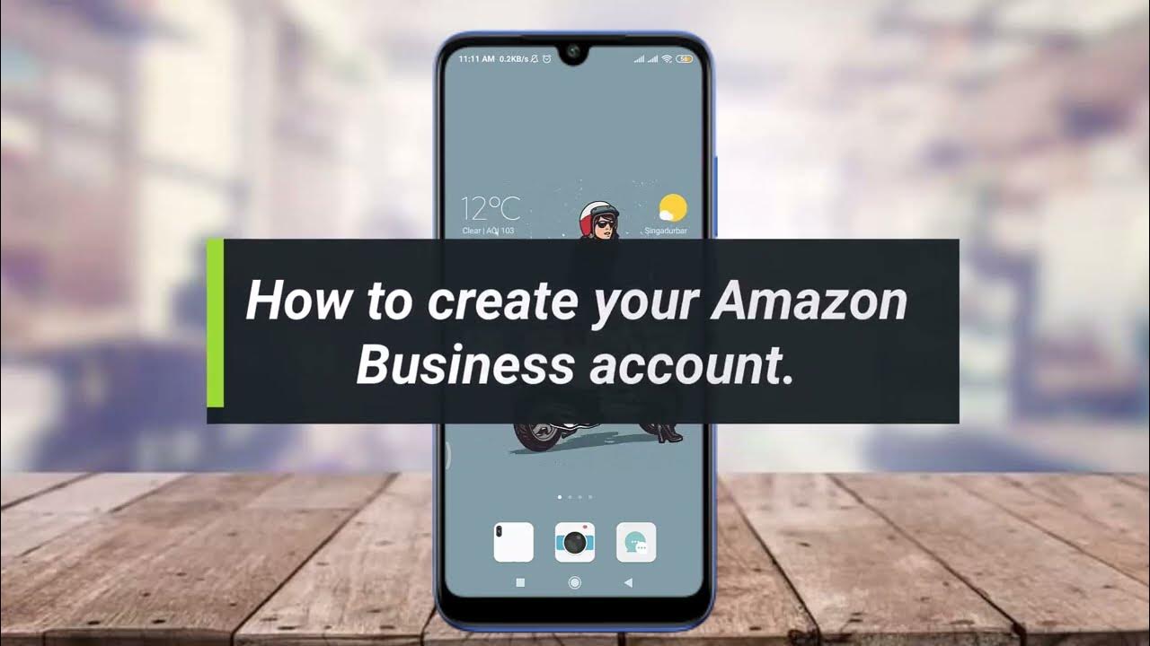 how-to-create-amazon-business-account-youtube