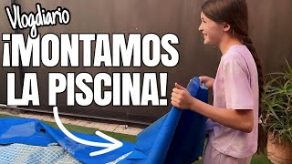 Vlog 🏥 ME QUITAN LA ESCAYOLA Y MONTAMOS LA PISCINA 