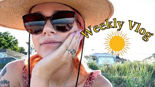 Heatwave vibes, bestie does my lashes, day in Victoria ? | Weekly Vlog