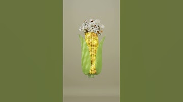 pop corn blender #shorts #blender #tutorial #education #corn #blend #animation #3d #4d #blender3d