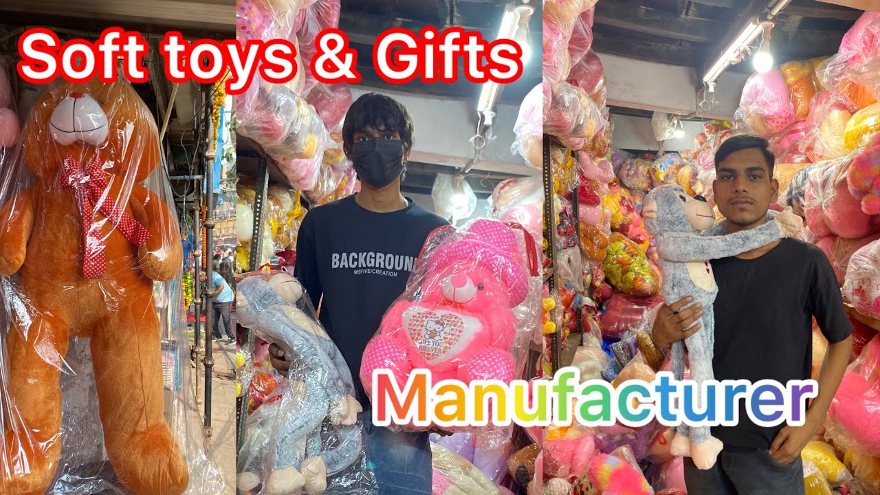 Toys business idea teddy bear soft toys Sadar Bazar wholesale market Delhi-110006