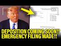 Trump PANICS over HIS DEPOSITION in EMERGENCY MOTION!!!