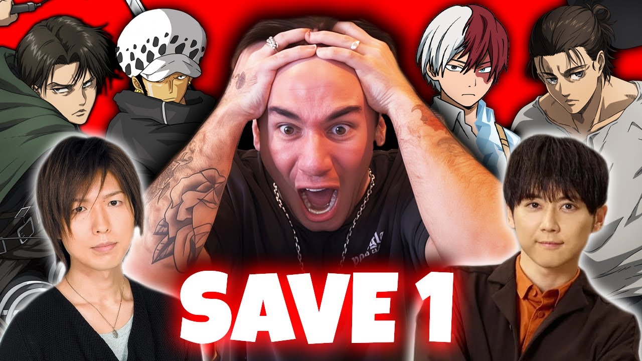 СОХРАНИТЕ 1 АНИМЕ-ПЕРСОНАЖА ДЛЯ КАЖДОГО АКТЕРА Озвучки