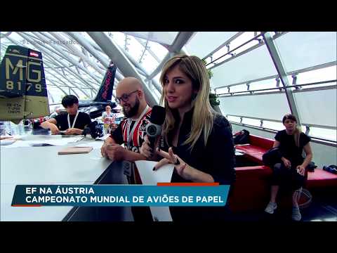 Vídeo: Como Foi O Campeonato Mundial De Lançamento De Aviões De Papel