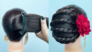 French Hairstyle With Using Banana Clutcher || Easy Hairstyle || Latest Hairstyle ||