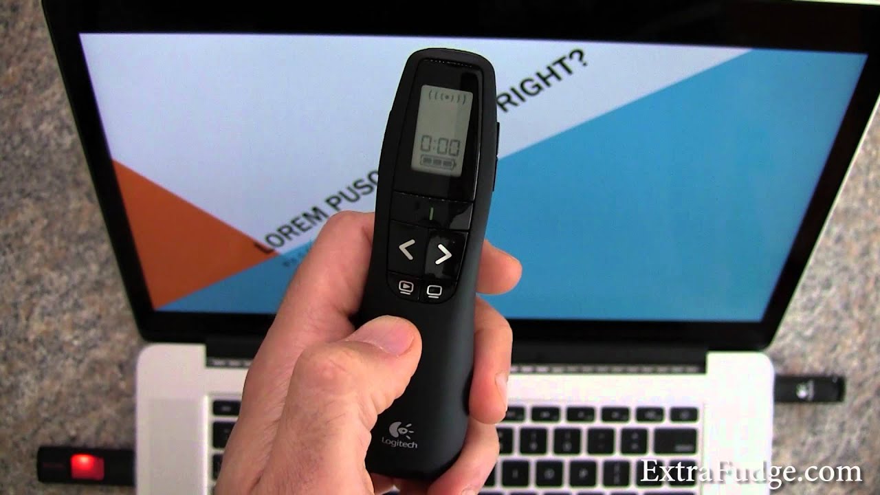 Logitech Presenter R800 R400 Demo on Mac - YouTube