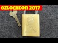 (1054) Challenge: OzLockCon 2017 Lockwood Picked & Gutted