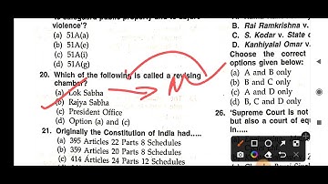 DU LL.M Entrance Test 2020 solved paper