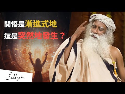 🌊開悟是漸進式地，還是突然地發生？