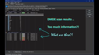 Confused by DMDE scan results? Watch this.