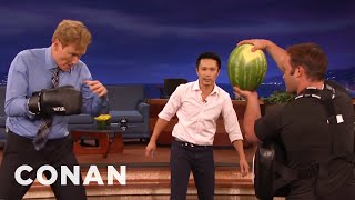 Steven Ho Takes Conan Back To Basics | CONAN on TBS