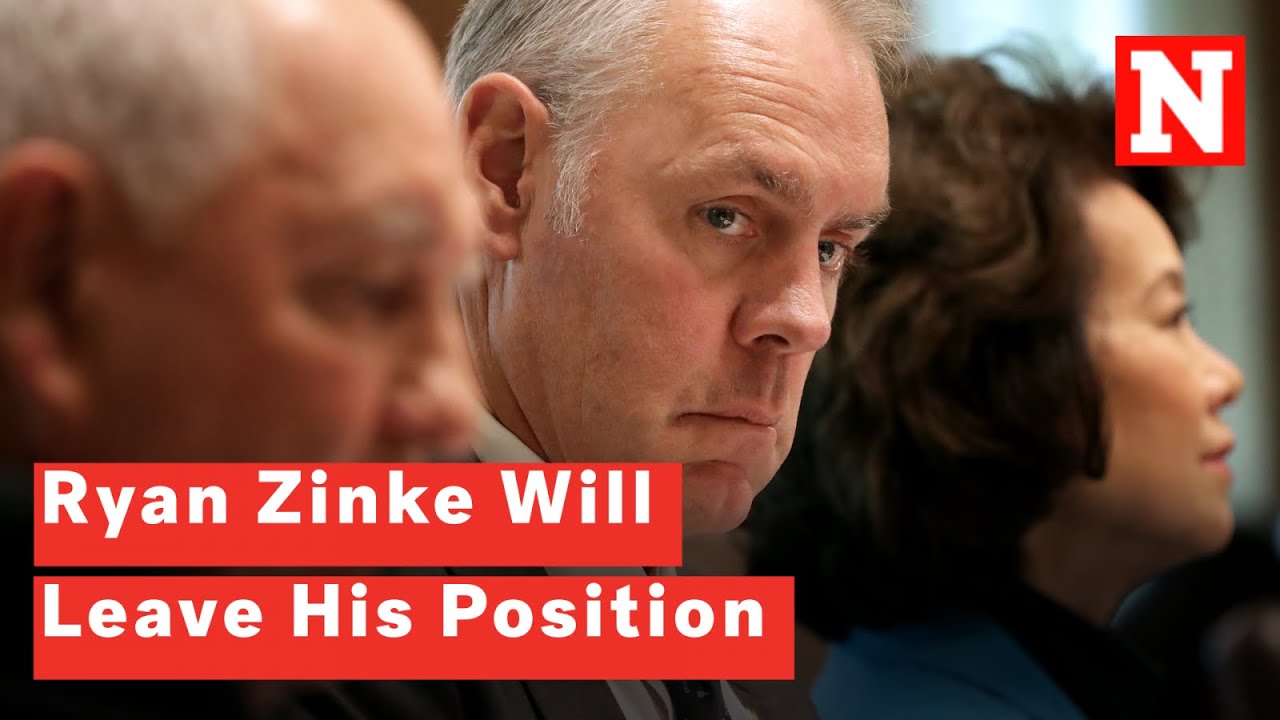 Interior Secretary Ryan Zinke Will Be Leaving His Position
