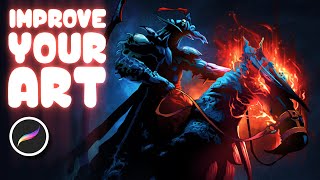 How to Improve your Art with Special Effects in Procreate | Tutorial