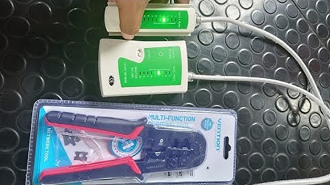 UT S1 Sistem Informasi - Tugas 1 Jaringan Komputer :Membuat Kabel Straight dan Uji dengan LAN Tester