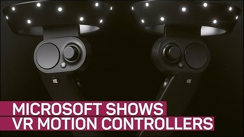 Microsoft introduces VR motion controllers for Windows 10