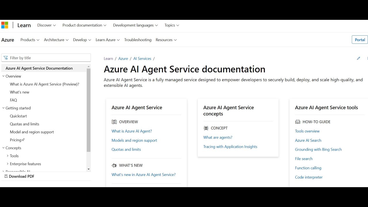 15. Azure AI Agent development - Demo